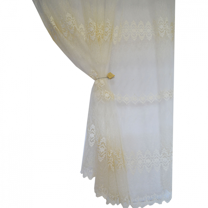 Perdea Velaria tiul ivoire, 460x245 cm [4]