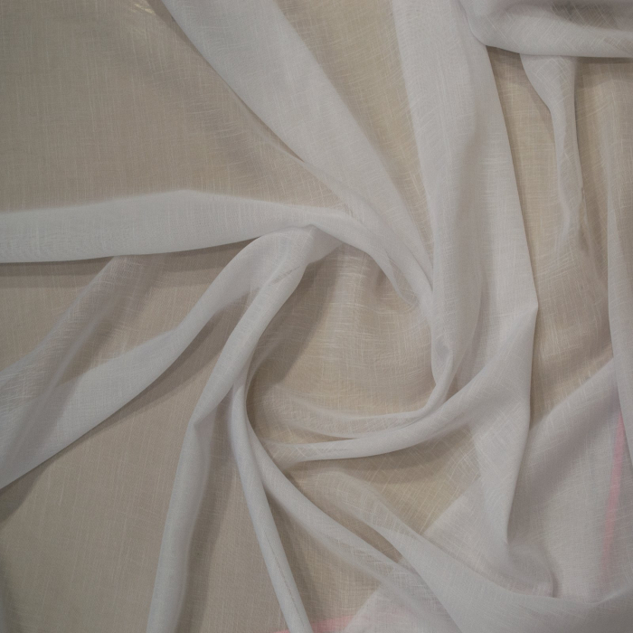Perdea Velaria in alb cu flori, 175x155 cm [2]