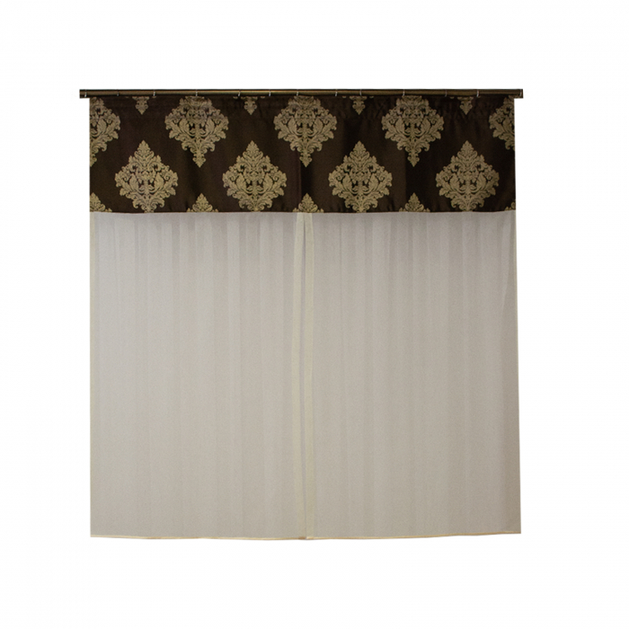 Perdea Velaria tiul ivoire, 140x140 cm [2]