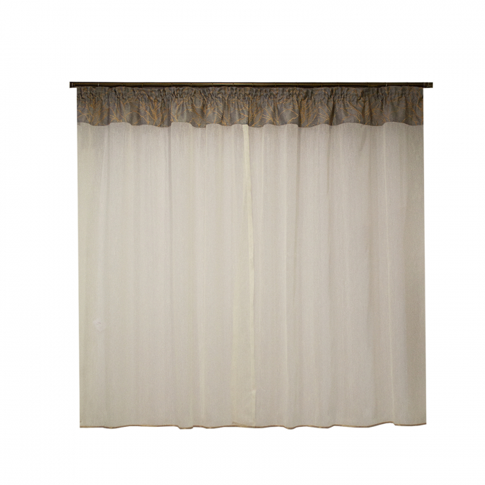 Perdea Velaria toronto ivoire, 260cm x 165cm [2]