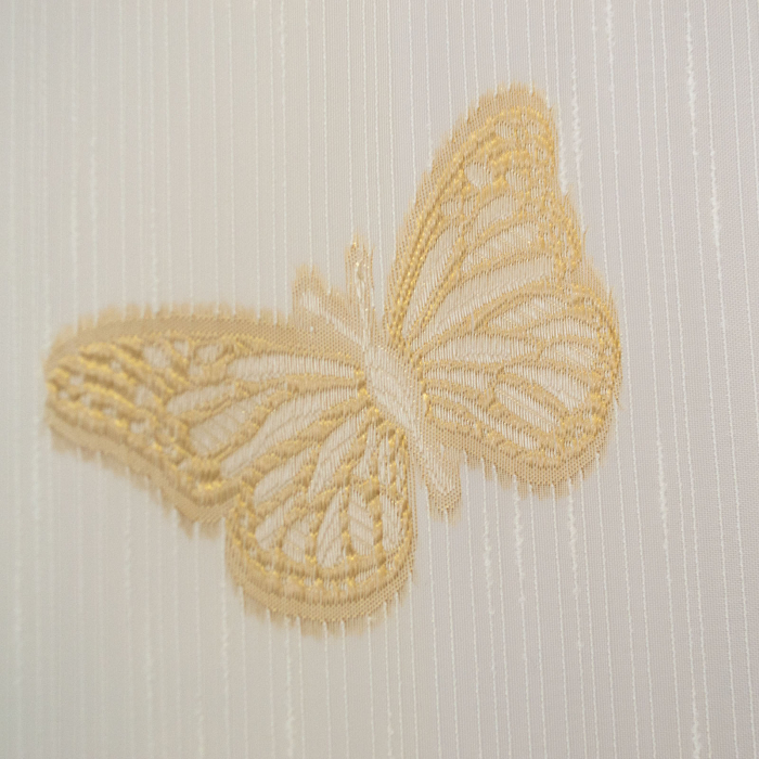 Perdea Velaria ivoire cu fluturi, 345x180 cm [4]