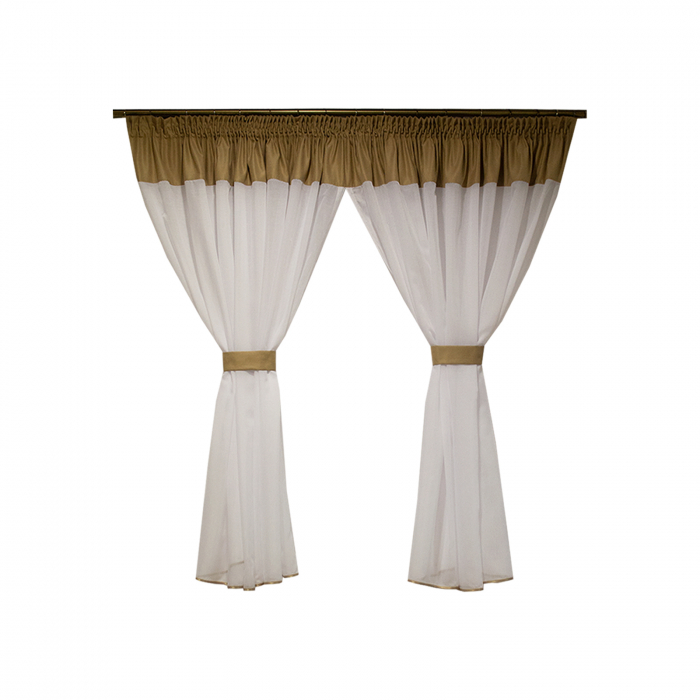 Perdea Velaria in alb, 365x150 cm [1]