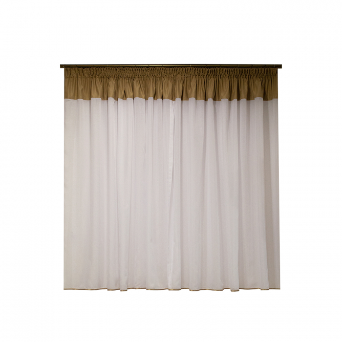 Perdea Velaria in alb, 365x150 cm [2]