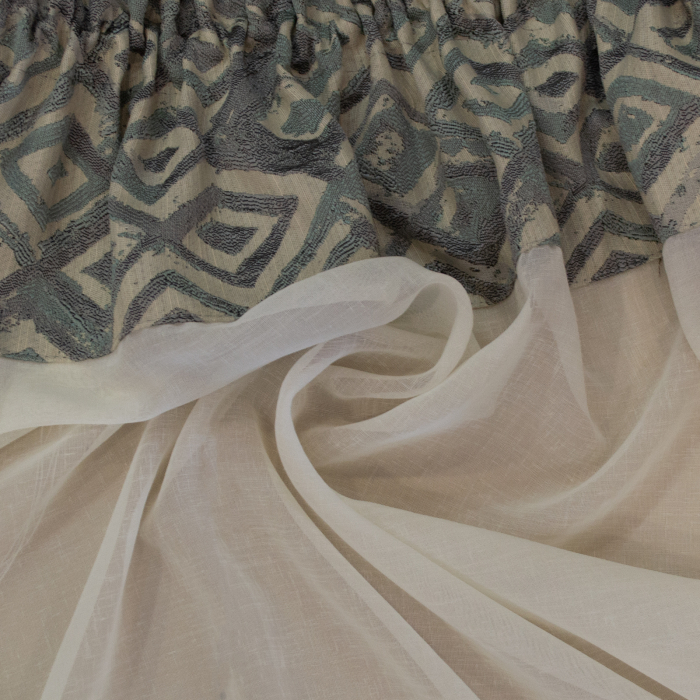 Perdea Velaria ivory cu tafta, 290x160 cm [3]
