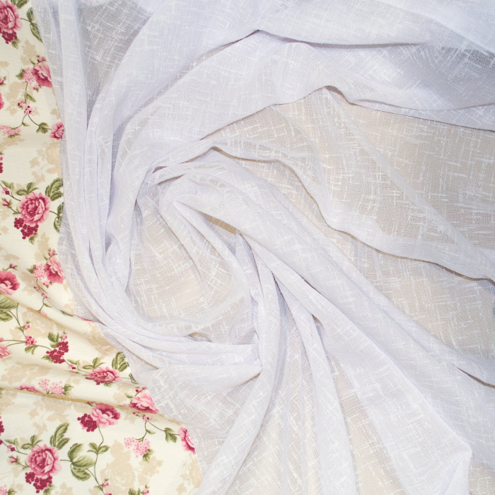 Perdea Velaria roses roz cu esarfe, 230x160 cm [2]