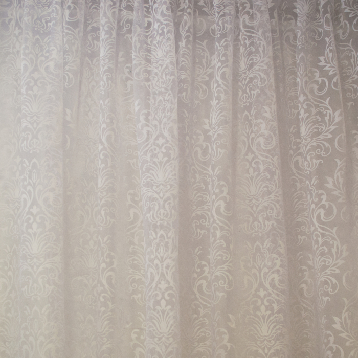 Perdea Velaria voal baroc alb, 300x250 cm [2]