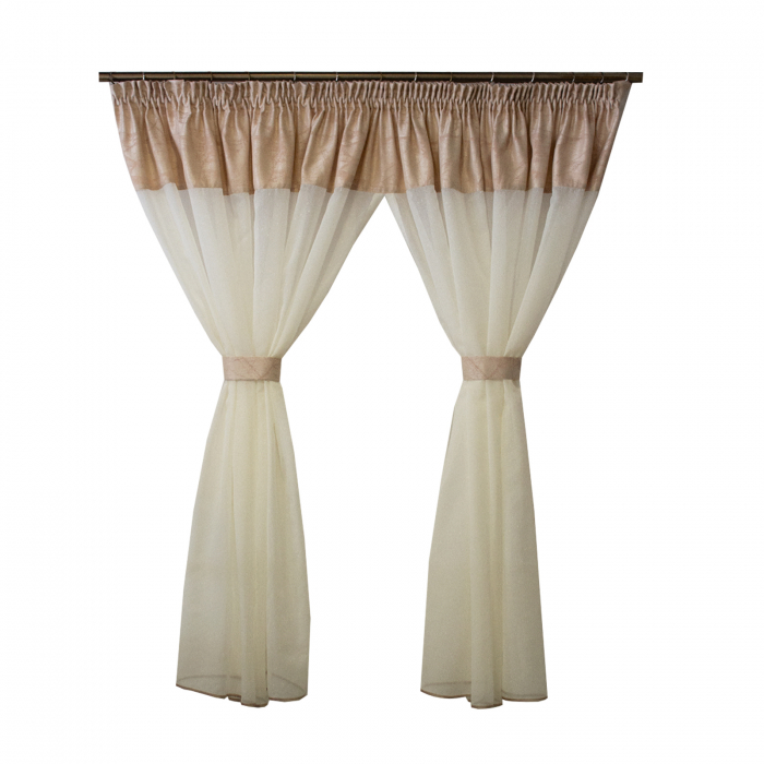 Perdea Velaria voal crep, 290x145 cm [1]