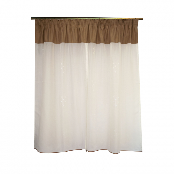 Perdea Velaria patrate unt, 180x155 cm [2]