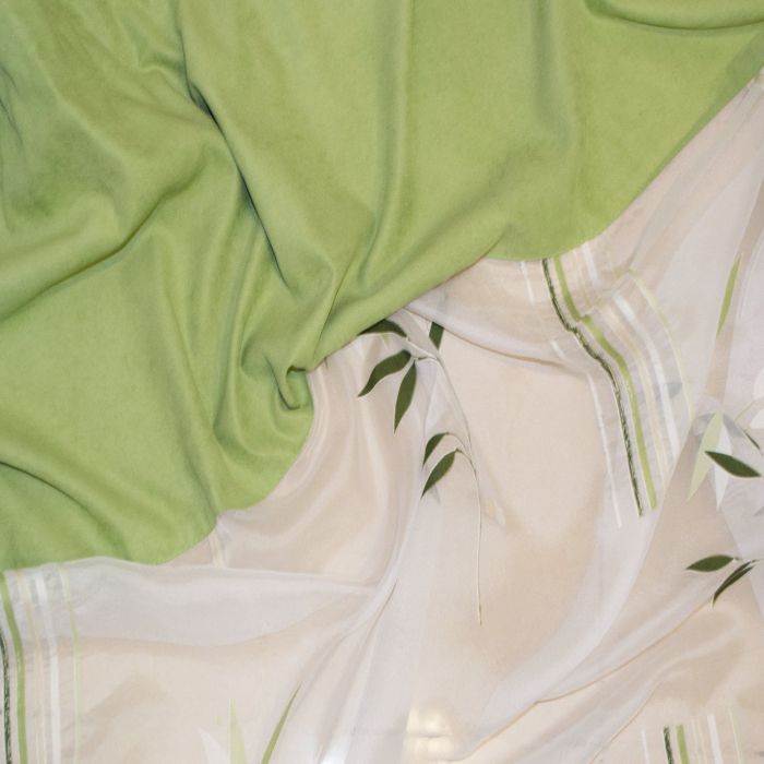 Perdea Velaria organza green, 320x155 cm [4]
