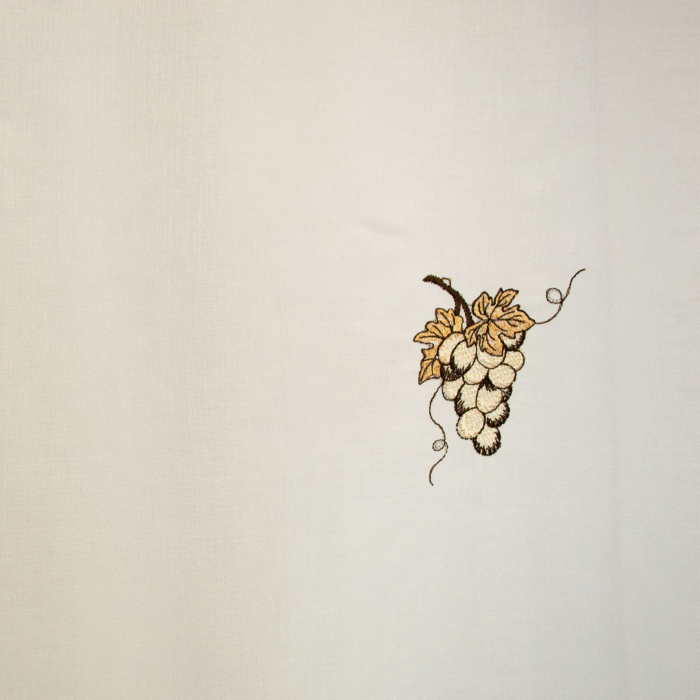 Perdea Velaria ivoire cu struguri, 100x165 cm [2]