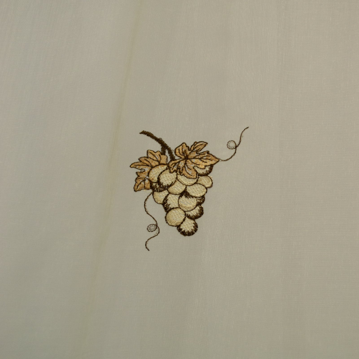 Perdea Velaria ivoire cu fructe, 300x185 cm [2]