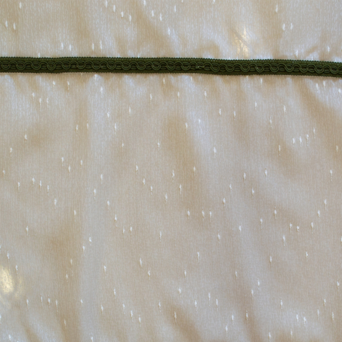 Perdea Velaria ploita cu fir verde, 300x165 cm [3]