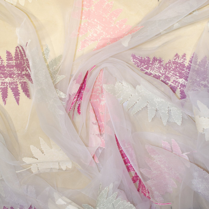 Perdea Velaria organza cu imprimeu very pery, 300x250 cm [2]