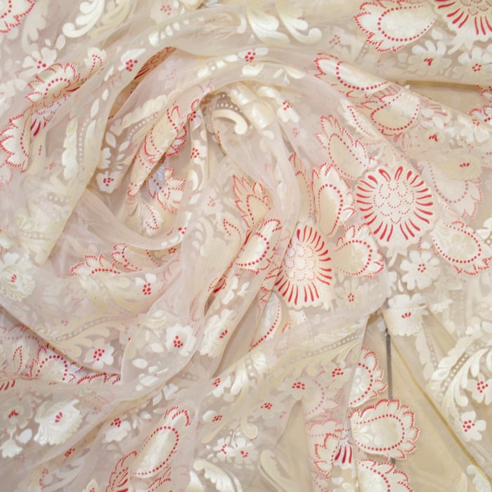 Perdea Velaria Rosa rosu, 300x250 cm [2]