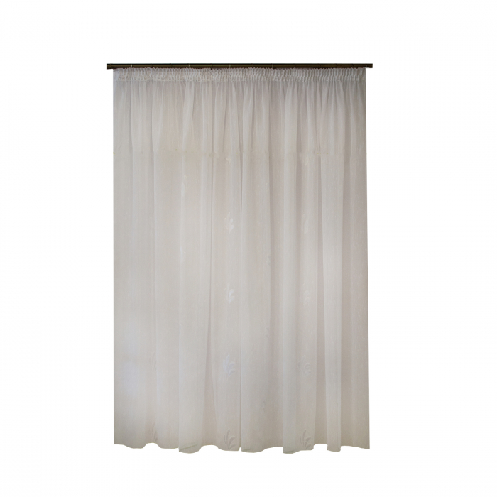Perdea Velaria sable alb cu patru petale, 450x245 cm [1]