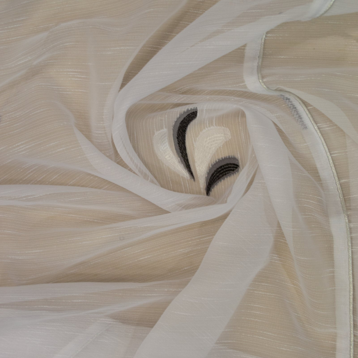 Perdea Velaria sable alb, 390x165 cm [4]