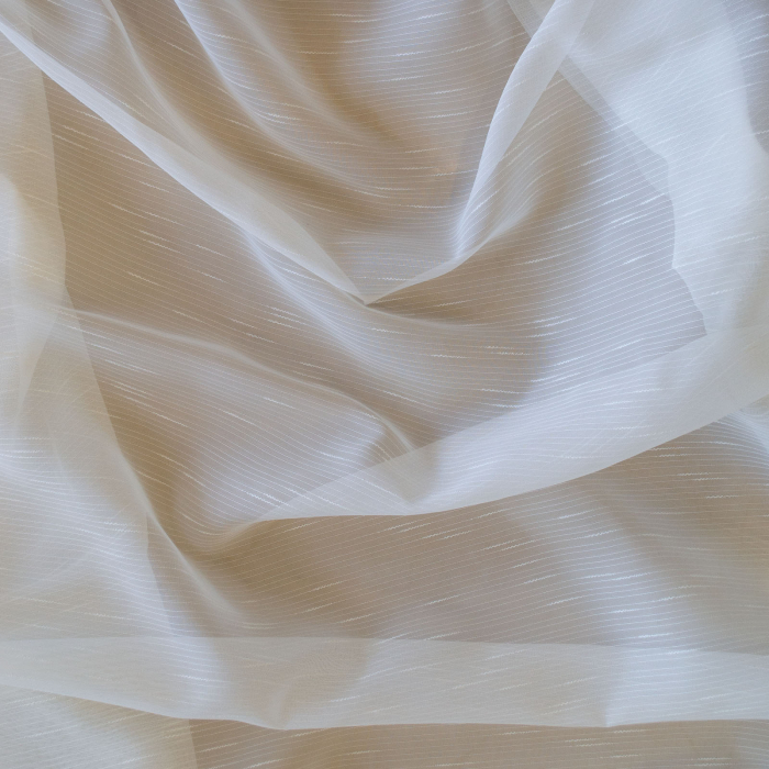 Perdea Velaria sable ivoire cu bride, 430x180 cm [3]