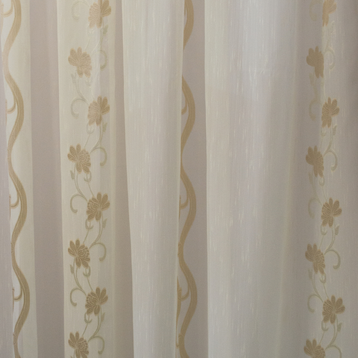 Perdea Velaria sable floricica ivore, 240x245 cm [2]
