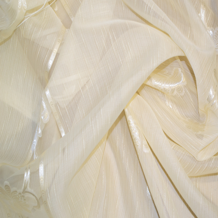 Perdea Velaria sable flori unt, 150x110 cm [2]