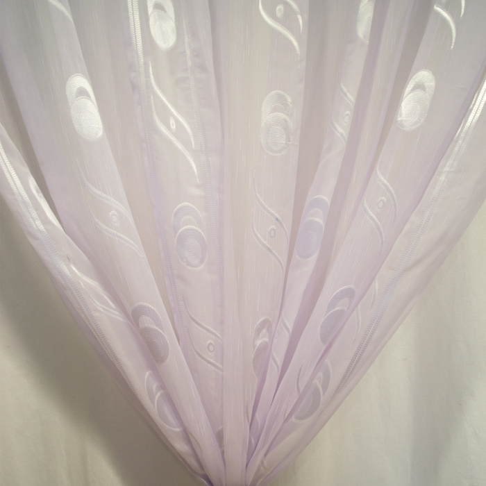 Perdea Velaria sable cu cerc alb, 300x245 cm [2]