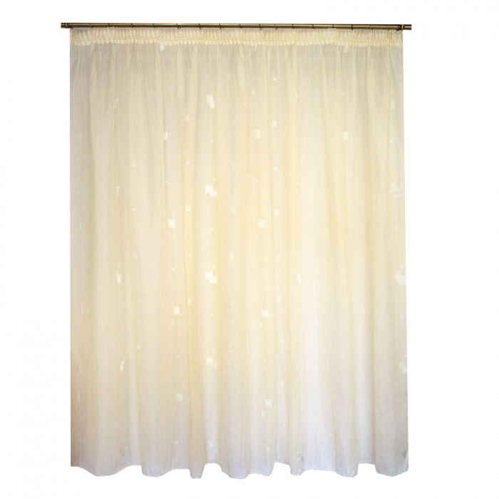 Perdea Velaria sable patrate unt, 570x245 cm [1]
