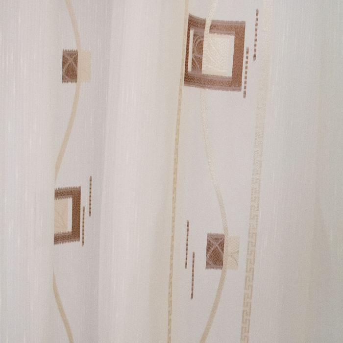 Perdea Velaria sable patrate wenge, 540x210 cm [4]