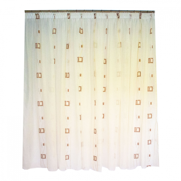 Perdea Velaria sable patrate wenge, 540x210 cm [2]