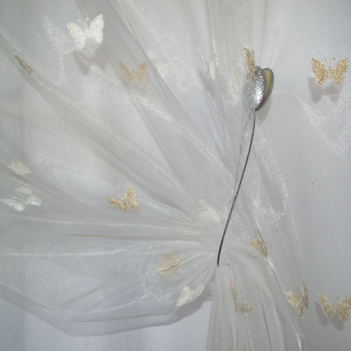 Perdea Velaria tiul fluturi brodati, 280x245 cm [4]