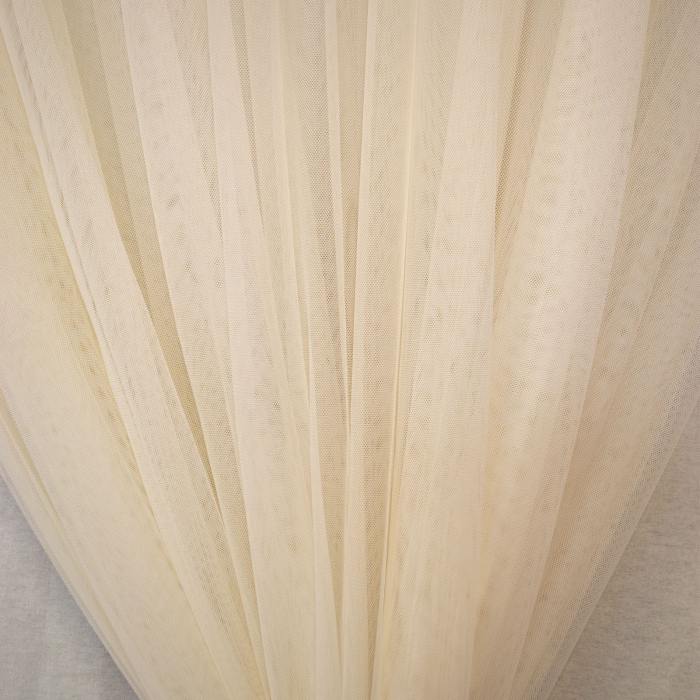 Perdea Velaria tiul crem cu bordura, 600x245 cm [3]