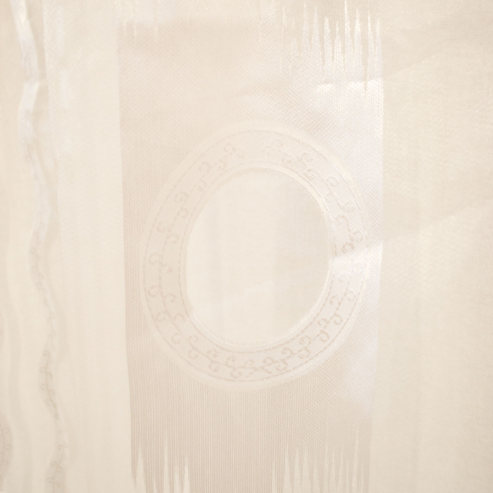 Perdea Velaria organza alba, 150x245 cm [2]