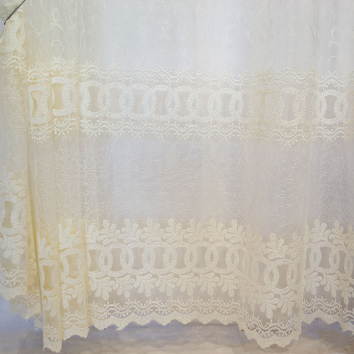 Perdea Velaria tiul brodat ivory, 350x250 cm [5]