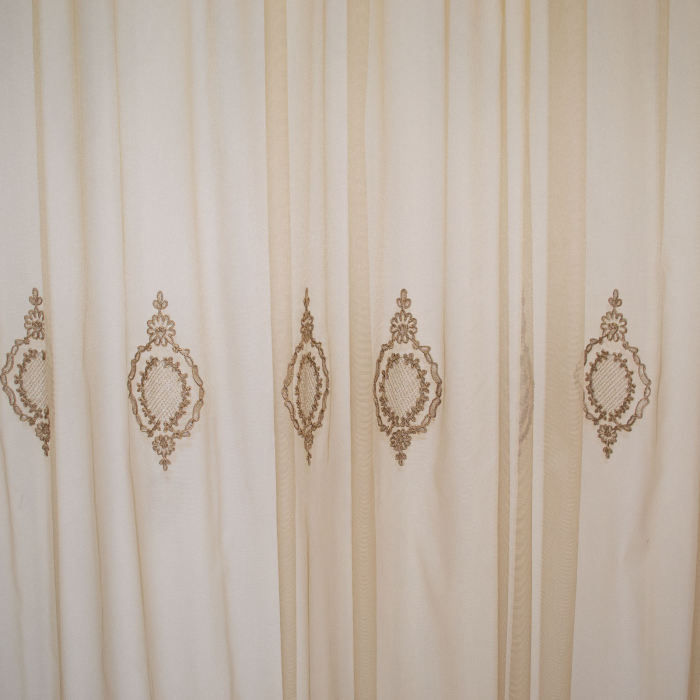 Perdea Velaria tiul luxury maro, 400x235 cm [4]