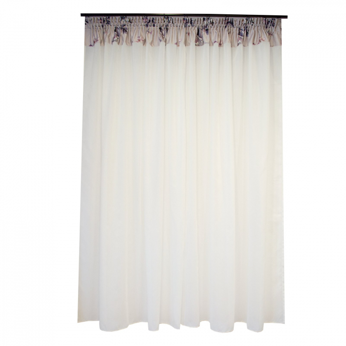 Perdea Velaria samba cu esarfe, 215x160 cm [2]