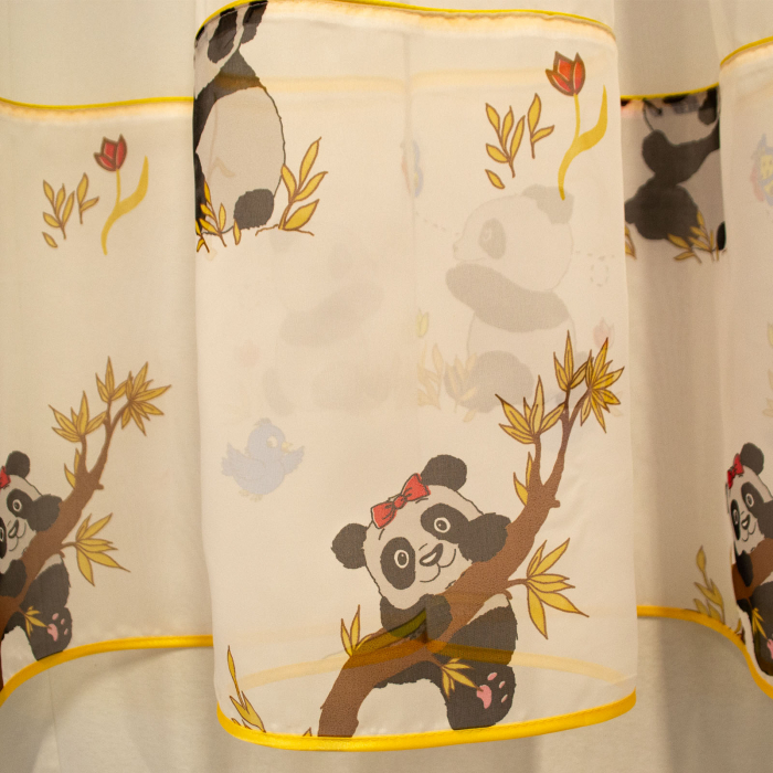 Perdea Velaria ursul panda, 390x180 cm [2]