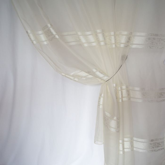 Perdea Velaria voal Elizabeth ivoire, 280x250 cm [3]
