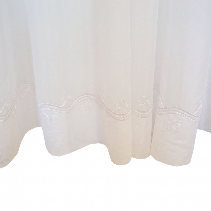 Perdea Velaria voal alb cu bordura, 290x250 cm [3]