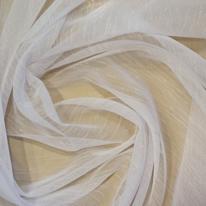 Perdea Velaria alba cu imprimeu floral, 235x160 cm [2]