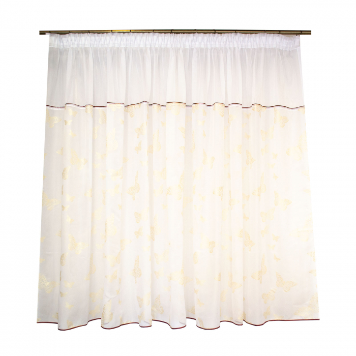 Perdea Velaria fluturi aurii, 400x165 cm [1]