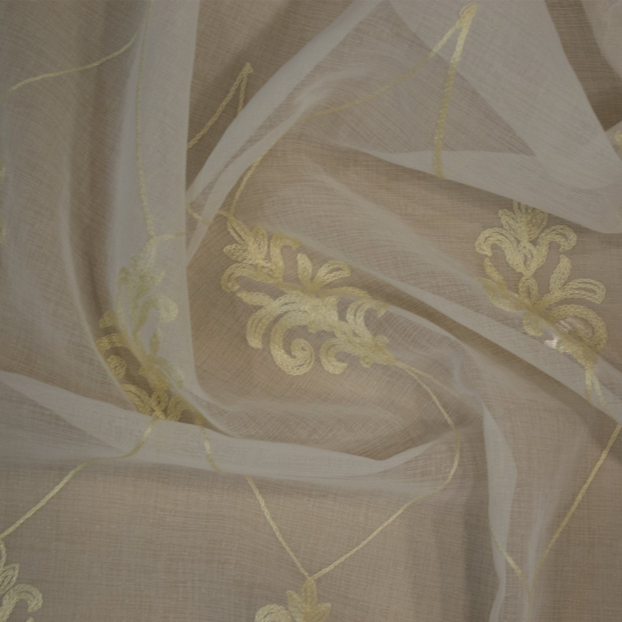Perdea Velaria in baroc ivoire si tafta,  90x160 cm [3]