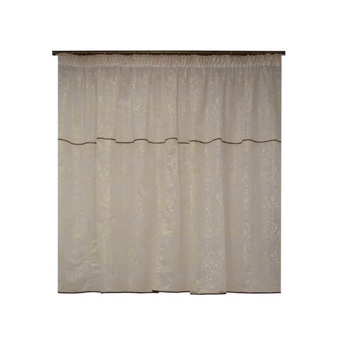 Perdea Velaria baroc pictat auriu, 300x155 cm [1]