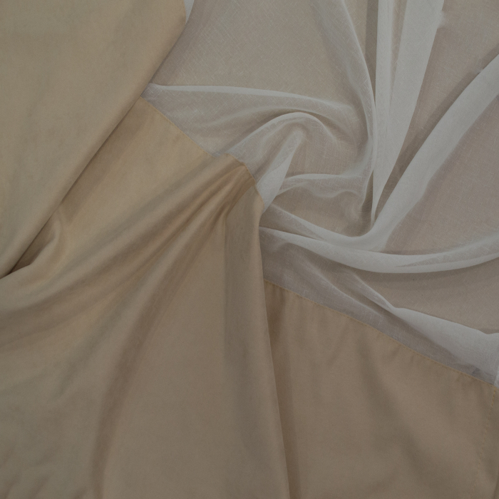 Perdea Velaria in ivoire, 140x155 cm [2]