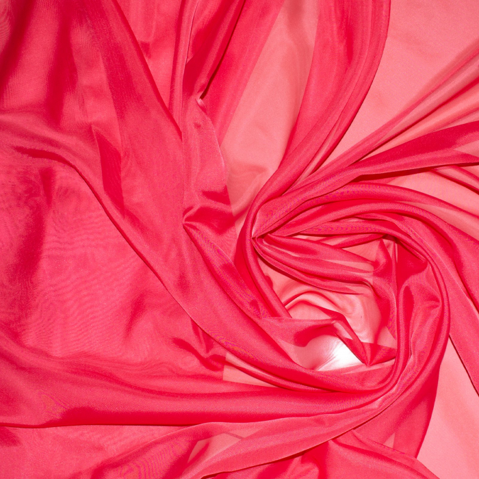 Perdea Velaria voal rosu cu rejansa, 400x250 cm [3]