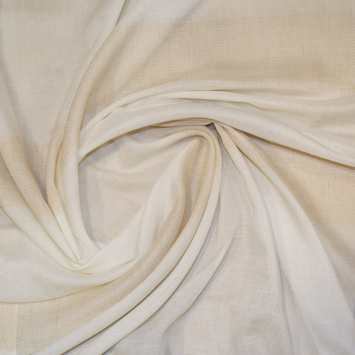 Perdea Velaria in cu dungi bej, 95x170 cm [2]