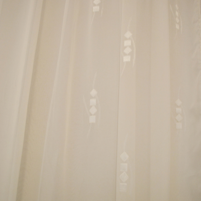 Perdea Velaria voal unt cu imprimeu geometric, 260x245 cm [3]