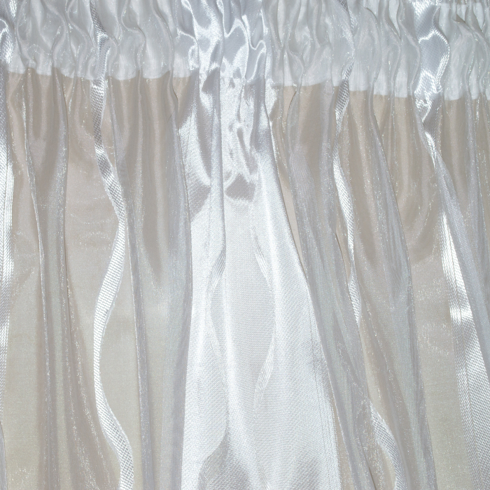 Perdea Velaria organza alba, 380x245 cm [3]