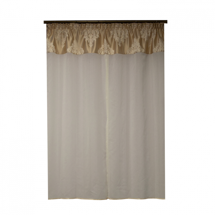 Perdea Velaria in ivory, 150x155 cm [1]