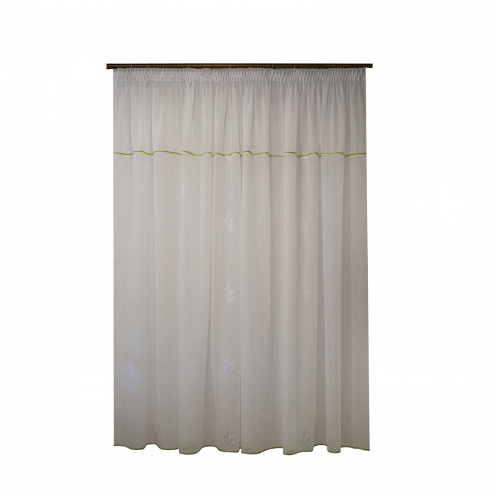 Perdea Velaria sable alb cu petale, 360x210 cm [1]