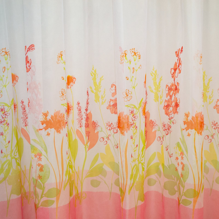Perdea Velaria voal flori multicolor, 300x245 cm [3]