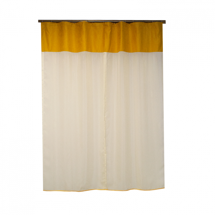 Perdea Velaria voal ivoire, 150x162 cm [1]