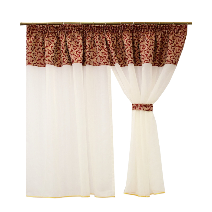 Perdea Velaria voal ivoire, 250x155 cm [2]